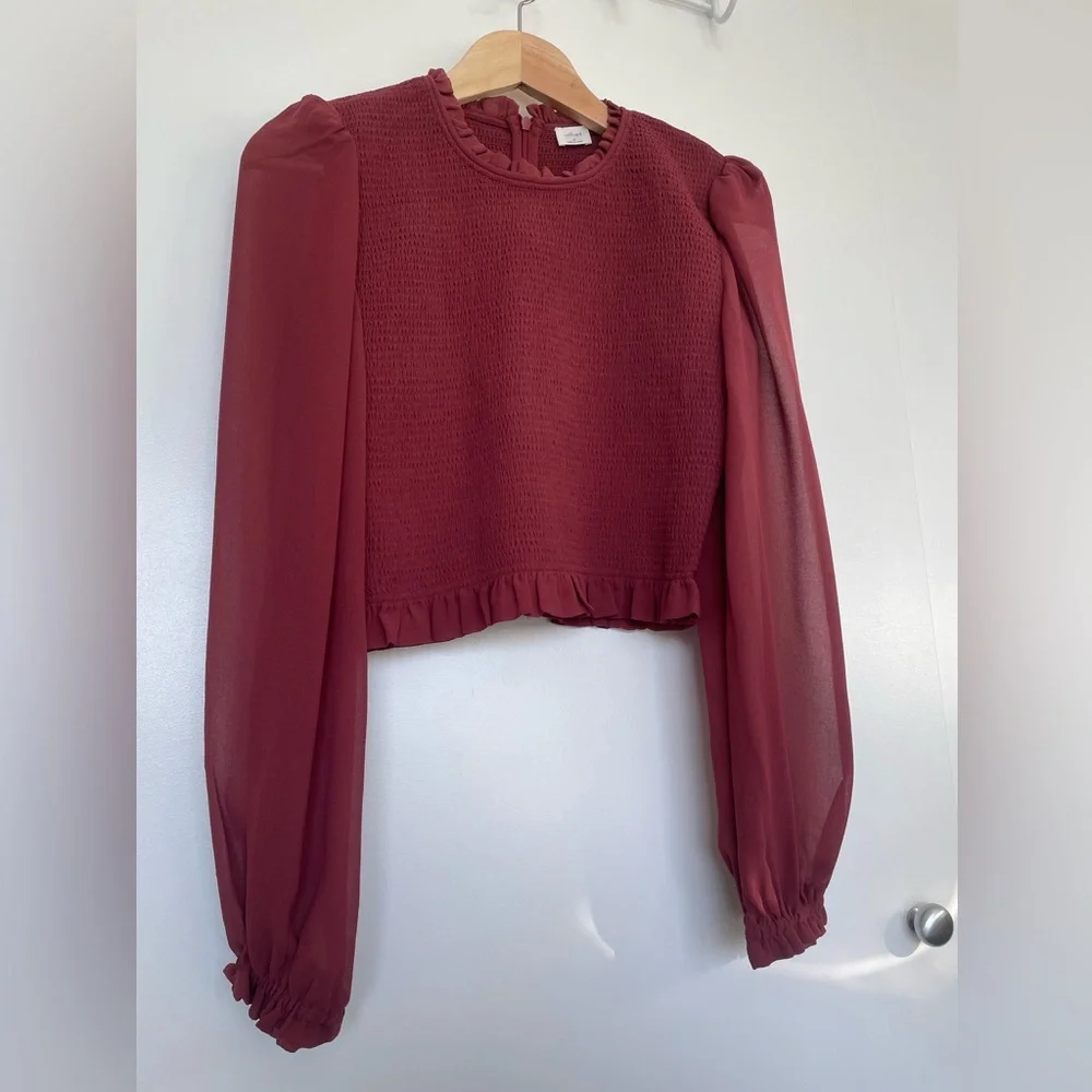 BNWOT Wilfred tempest blouse shadown mauve